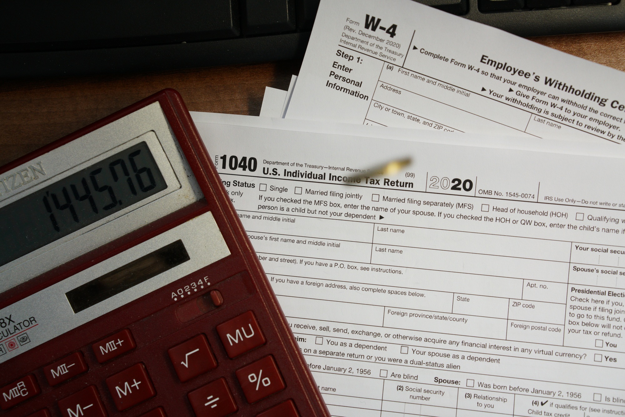 US individual Tax return